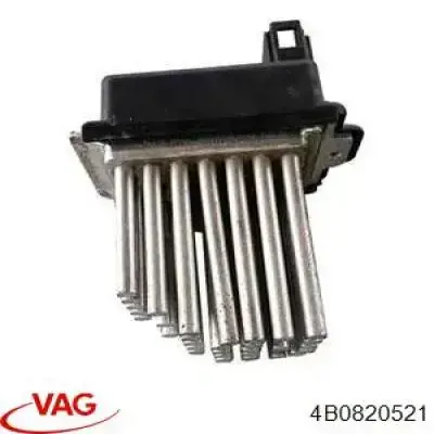 Resistor (resistência) de ventilador de forno (de aquecedor de salão) VAG 4B0820521 preço, a partir de 32,40 USD