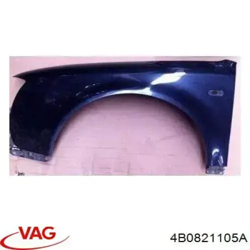 Pára-lama dianteiro esquerdo VAG 4B0821105A preço, a partir de 110,69 USD