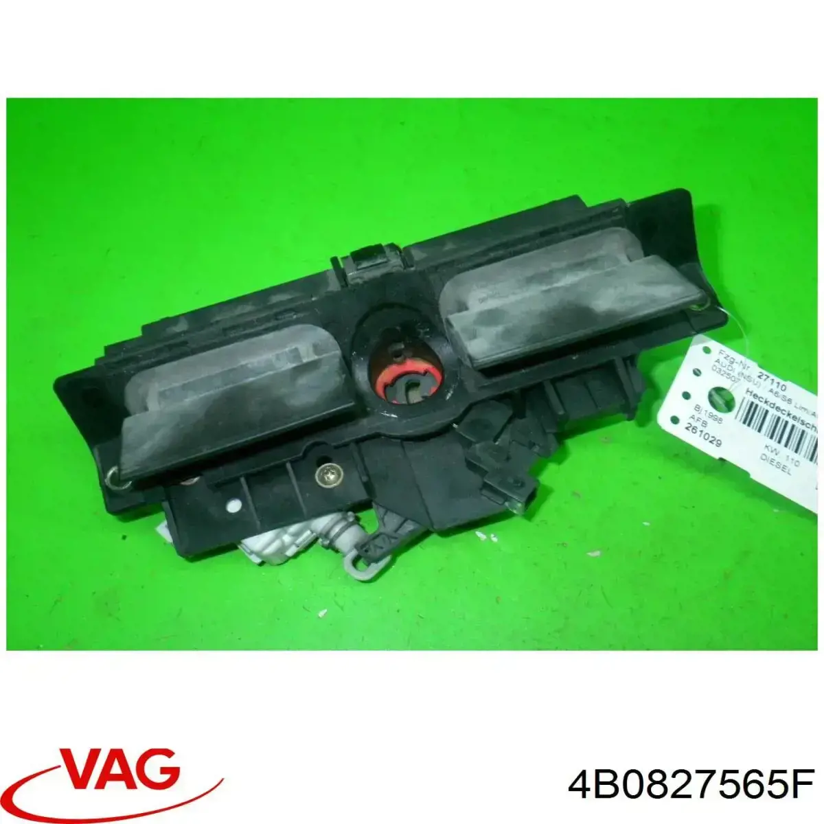 Fecho de tampa de porta-malas (de 3ª/5ª porta traseira) VAG 4B0827565F preço, a partir de 75,58 USD