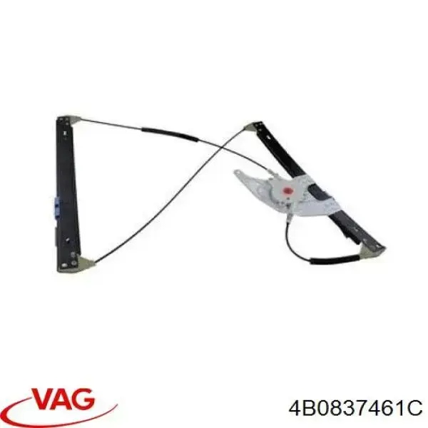 Mecanismo de acionamento de vidro da porta dianteira esquerda VAG 4B0837461C preço, a partir de 51,07 USD