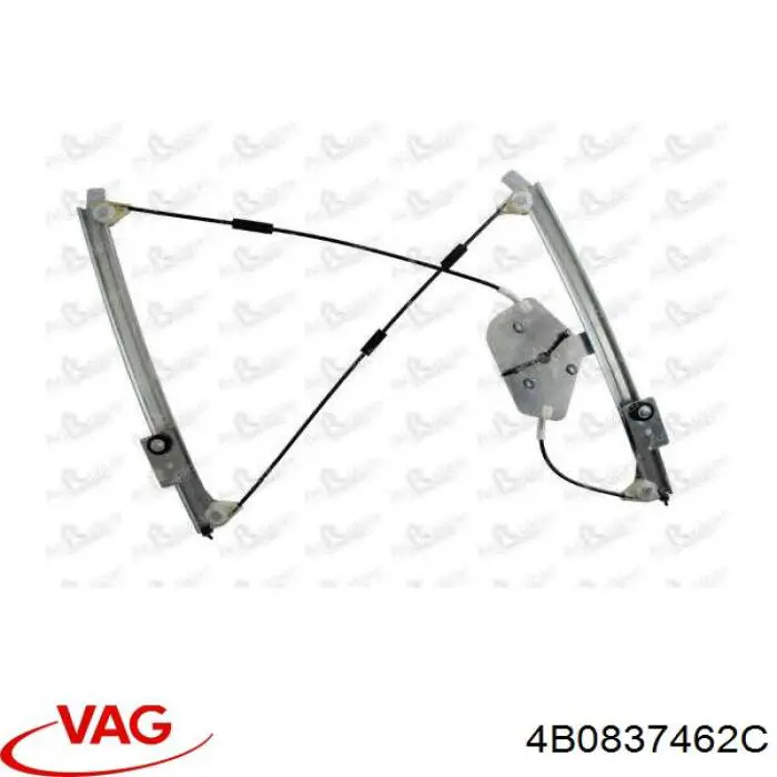 Compre 4B0837462C VAG Mecanismo de acionamento de vidro da porta dianteira direita