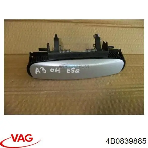 Suporte de maçaneta externa da porta de portas direitas VAG 4B0839885 preço, a partir de 27,29 USD