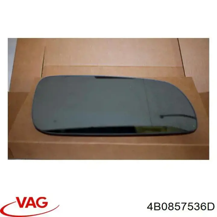 Elemento espelhado do espelho de retrovisão direito VAG 4B0857536D preço, a partir de  