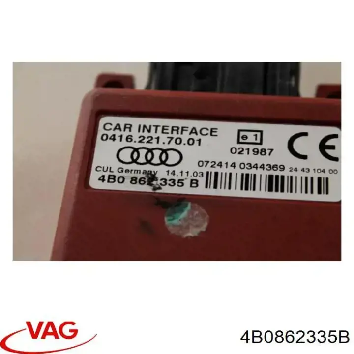  VAG 4B0862335B preço, a partir de 61,05 USD