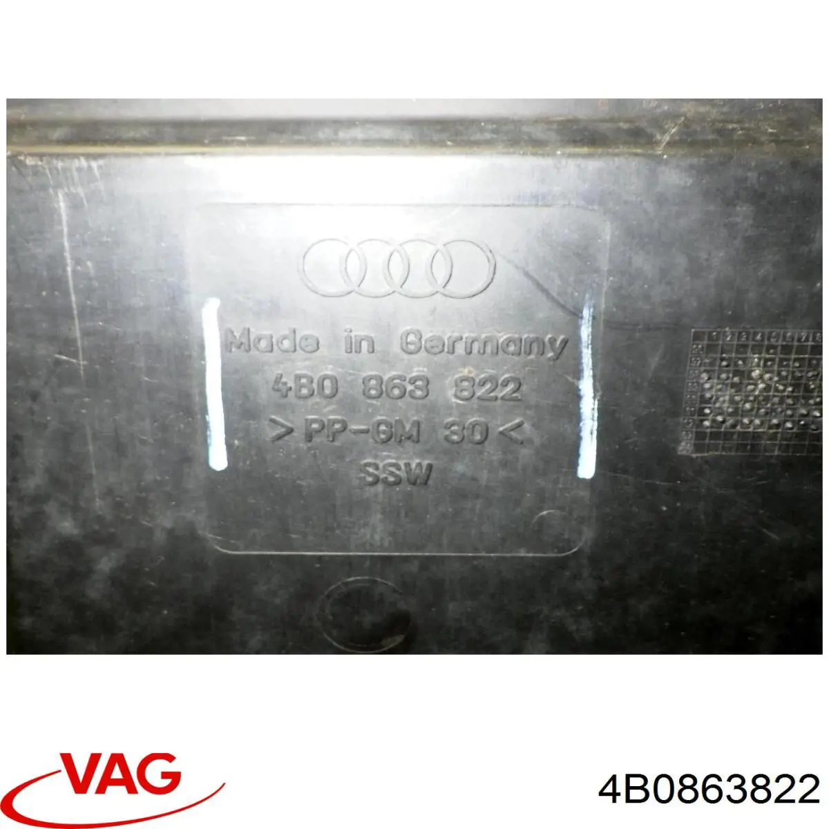 Compre 4B0863822H VAG Proteção de motor, de panela (da seção de motor)
