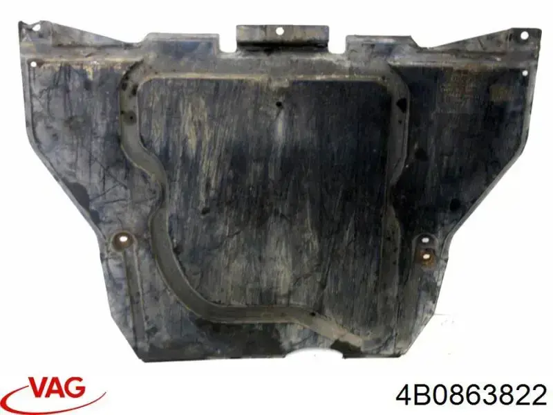 Proteção de motor, de panela (da seção de motor) VAG 4B0863822N preço, a partir de 67,39 USD