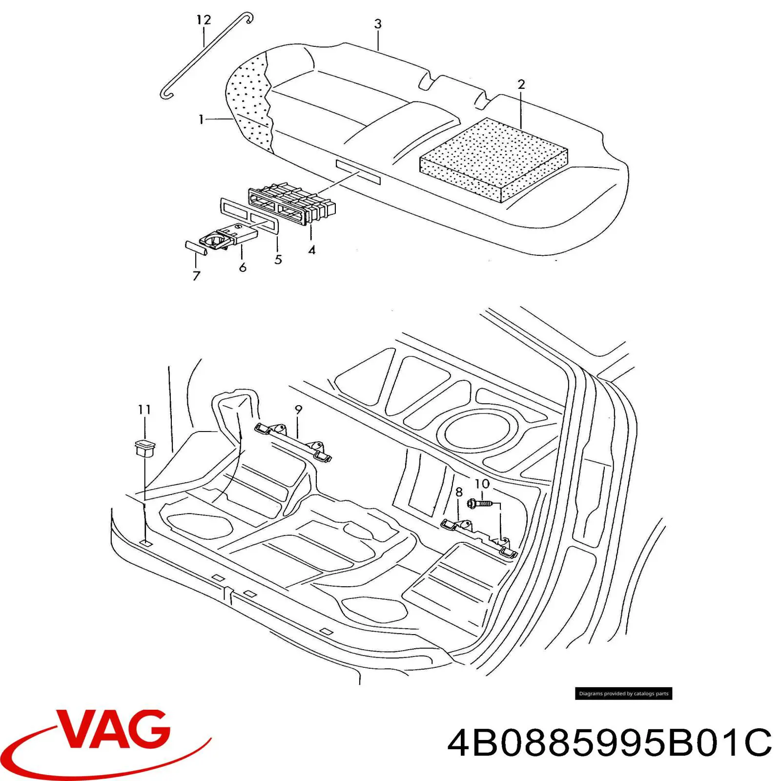  VAG 4B0885995B01C preço, a partir de 15,49 USD