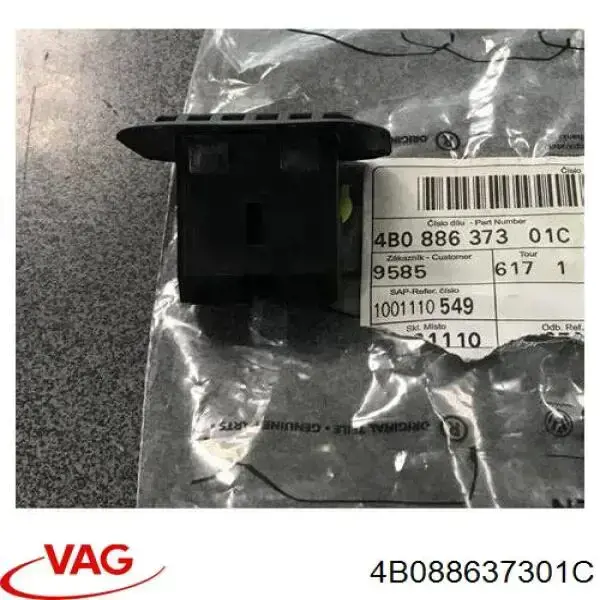 Fixador de assento traseiro VAG 4B0886373 preço, a partir de 1,74 USD