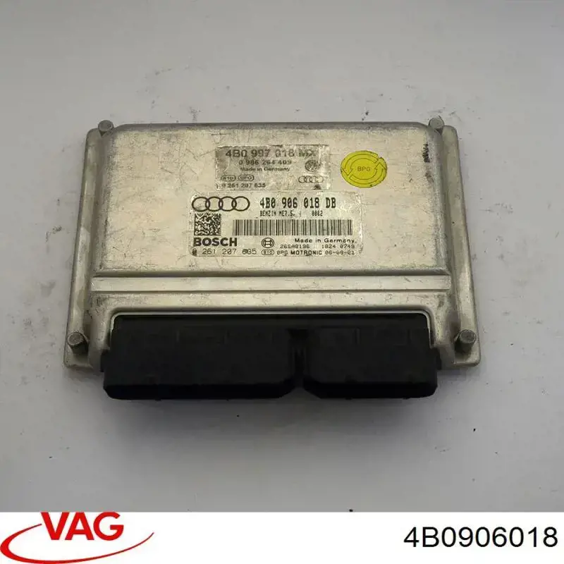 4B0906018 VAG Módulo de direção (Centralina eletrônica) de motor