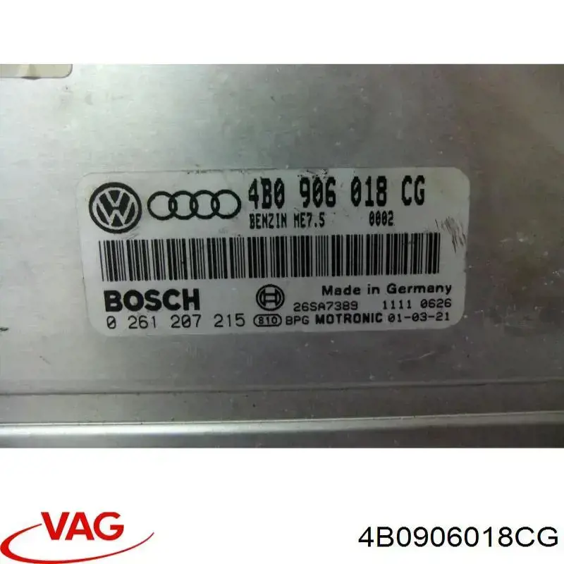 Módulo de direção (Centralina eletrônica) de motor VAG 4B0906018CG preço, a partir de 103,86 USD