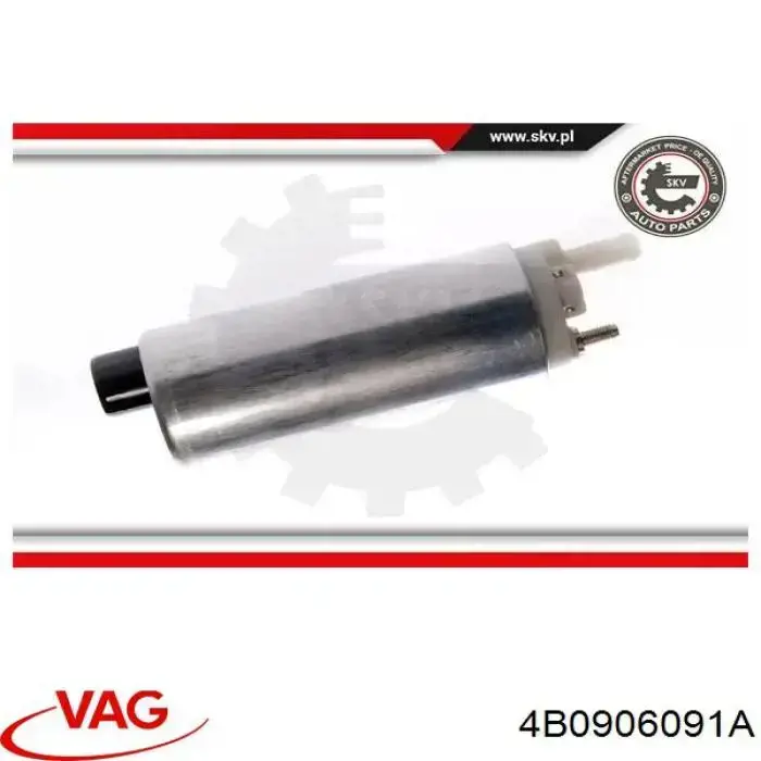 4B0906091A VAG Elemento de turbina da bomba de combustível