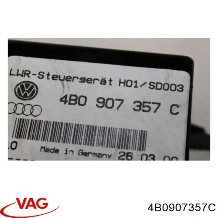 Módulo de direção (Centralina eletrônica) das luzes VAG 4B0907357C preço, a partir de 49,37 USD