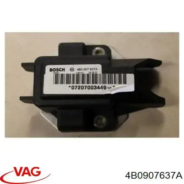 4B0907637A VAG Sensor de aceleração transversal (ESP)