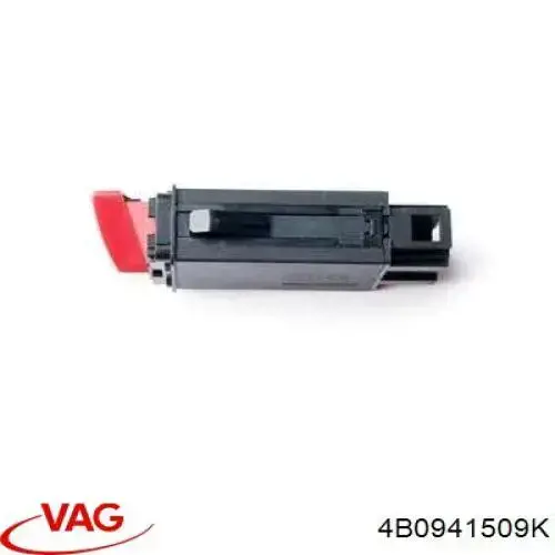 Compre 4B0941509K VAG Botão de ativação do sinal de emergência