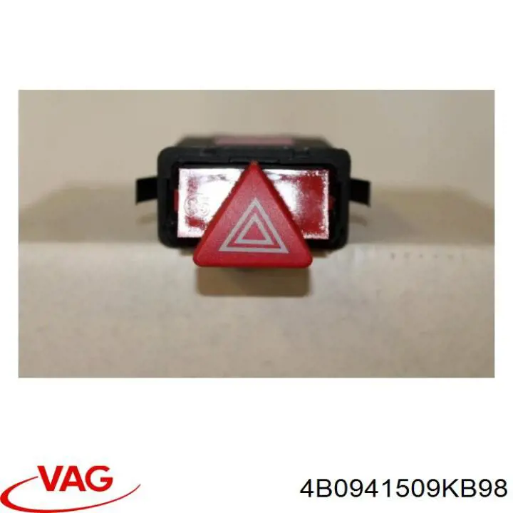 4B0941509KB98 VAG Botão de ativação do sinal de emergência
