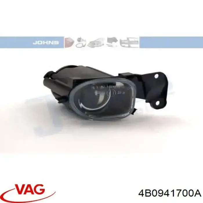 4B0941700A VAG Luzes de nevoeiro direitas