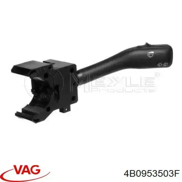 4B0953503F VAG Comutador direito instalado na coluna da direção