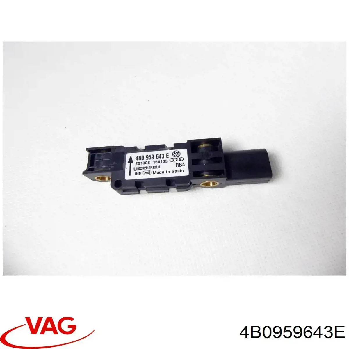4B0959643E VAG Sensor AIRBAG dianteiro