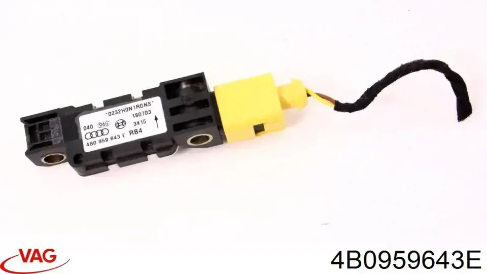 Sensor AIRBAG dianteiro VAG 4B0959643E preço, a partir de 35,82 USD