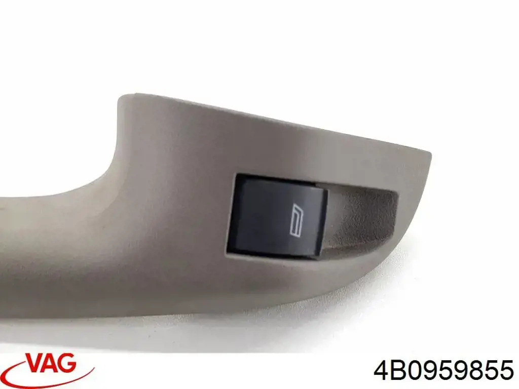 4B0959855 VAG Botão dianteiro direito de ativação de motor de acionamento de vidro