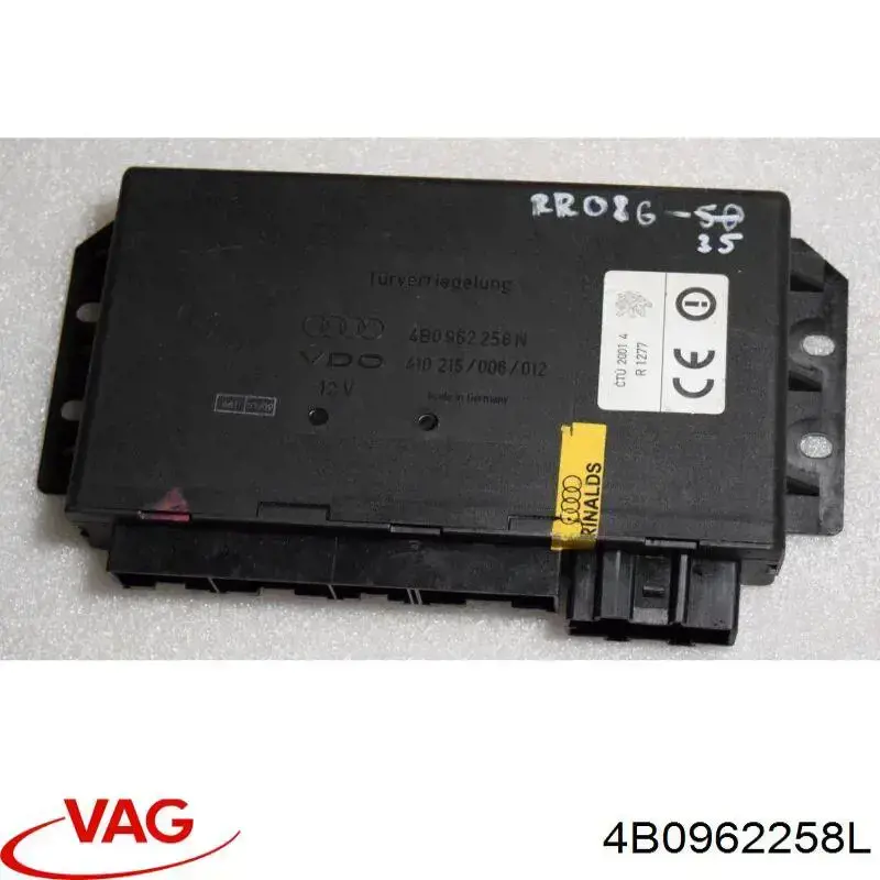 4B0962258L VAG Unidade de controlo do fecho central