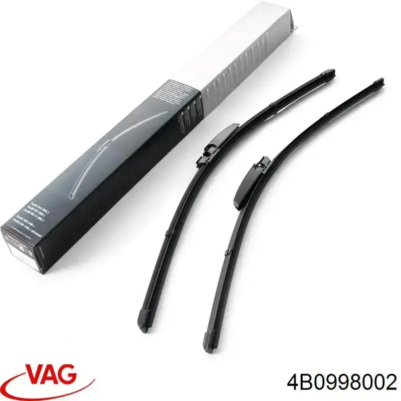 Limpa-pára-brisas do pára-brisas, kit de 2 un. VAG 4B0998002 preço, a partir de 17,64 USD