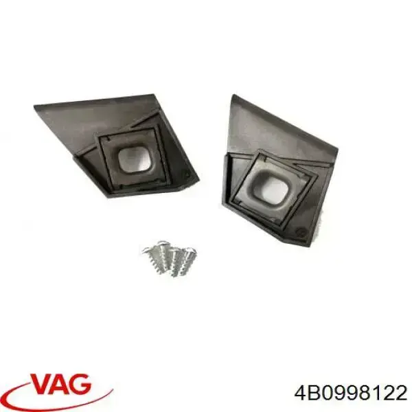 4B0998122 VAG Consola (adaptador) de fixação da luz dianteira direita