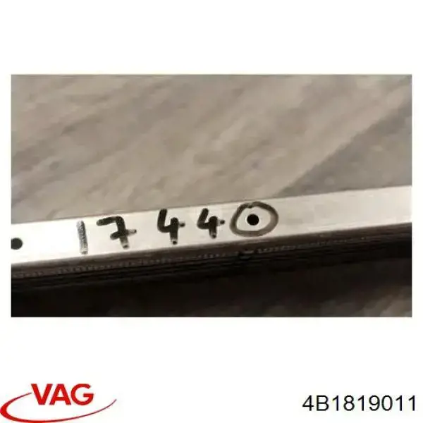 4B1819011 VAG Aquecedor elétrico de ar do sistema de calefacção de salão