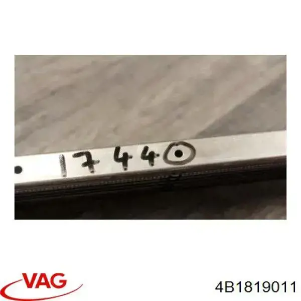 Compre 4B1819011 VAG Aquecedor elétrico de ar do sistema de calefacção de salão