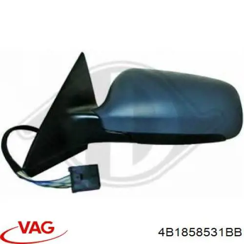 Espelho de retrovisão esquerdo VAG 4B1858531BB preço, a partir de 78,48 USD