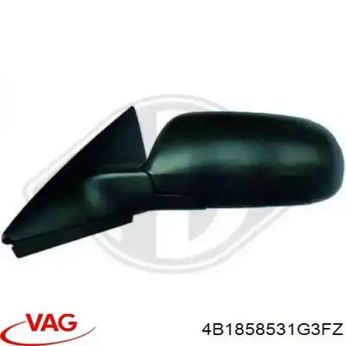 Compre 4B1858531G3FZ VAG Espelho de retrovisão esquerdo