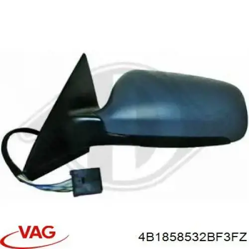Espelho de retrovisão direito VAG 4B1858532BF3FZ preço, a partir de 103,86 USD
