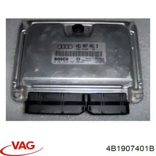 4B1997401BX VAG Módulo de direção (Centralina eletrônica) de motor