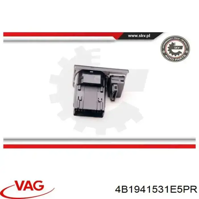 Compre 4B1941531E5PR VAG Comutador das luzes no "painel de instrumentos"
