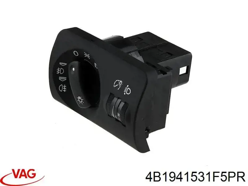 Comutador das luzes no "painel de instrumentos" VAG 4B1941531F5PR preço, a partir de 52,78 USD