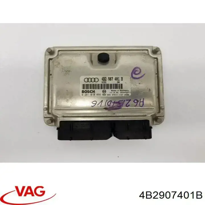 4B2997401BX VAG Módulo de direção (Centralina eletrônica) de motor