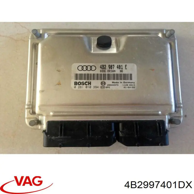 4B2997401DX VAG Módulo de direção (Centralina eletrônica) de motor