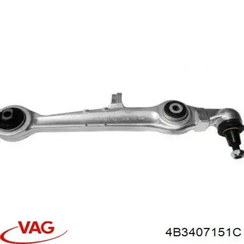 Braço oscilante inferior esquerdo/direito de suspensão dianteira VAG 4B3407151C preço, a partir de 40,86 USD