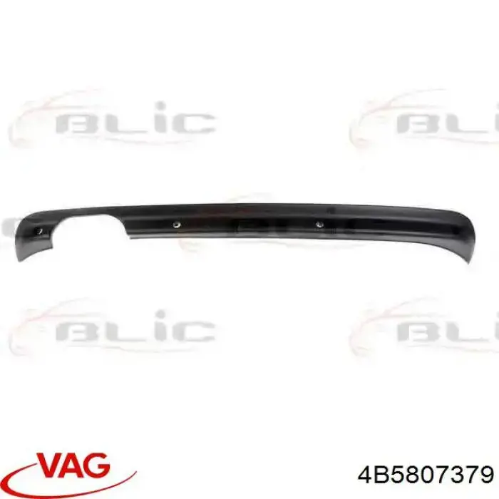 Placa sobreposta do pára-choque traseiro VAG 4B58073793FZ preço, a partir de 118,56 USD