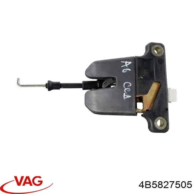 Fecho de tampa de porta-malas (de 3ª/5ª porta traseira) VAG 4B5827505D preço, a partir de 37,46 USD