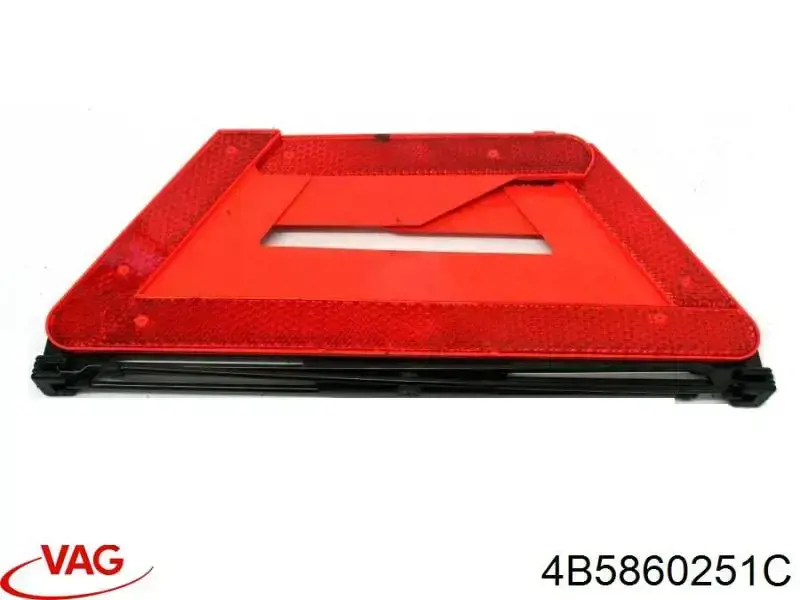4B5860251C VAG Triângulo de advertência