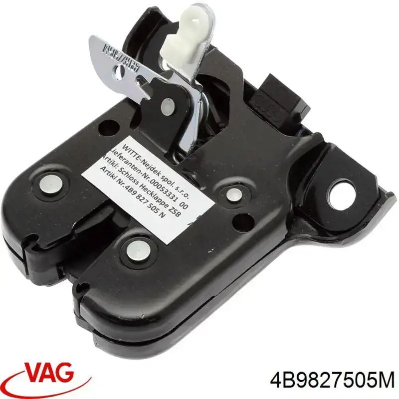 Fecho de tampa de porta-malas (de 3ª/5ª porta traseira) VAG 4B9827505M preço, a partir de 68,22 USD