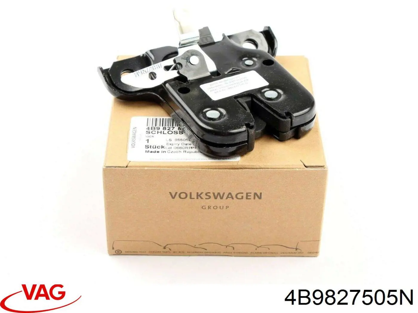 Compre 4B9827505N VAG Fecho de tampa de porta-malas (de 3ª/5ª porta traseira)
