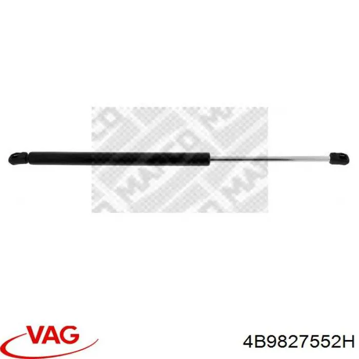 Compre 4B9827552H VAG Amortecedor de tampa de porta-malas (de 3ª/5ª porta traseira)