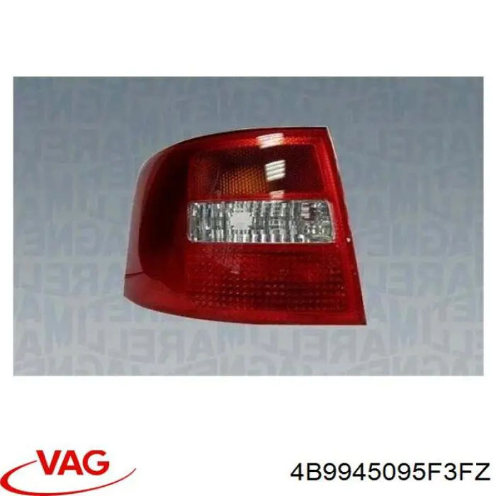 Compre 4B9945095F3FZ VAG Lanterna traseira esquerda