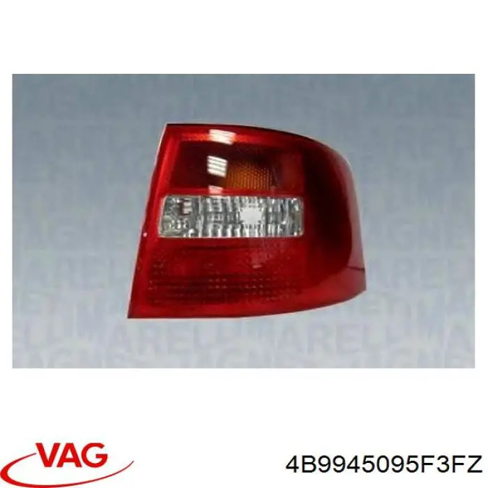 Lanterna traseira esquerda VAG 4B9945095F3FZ preço, a partir de 86,98 USD