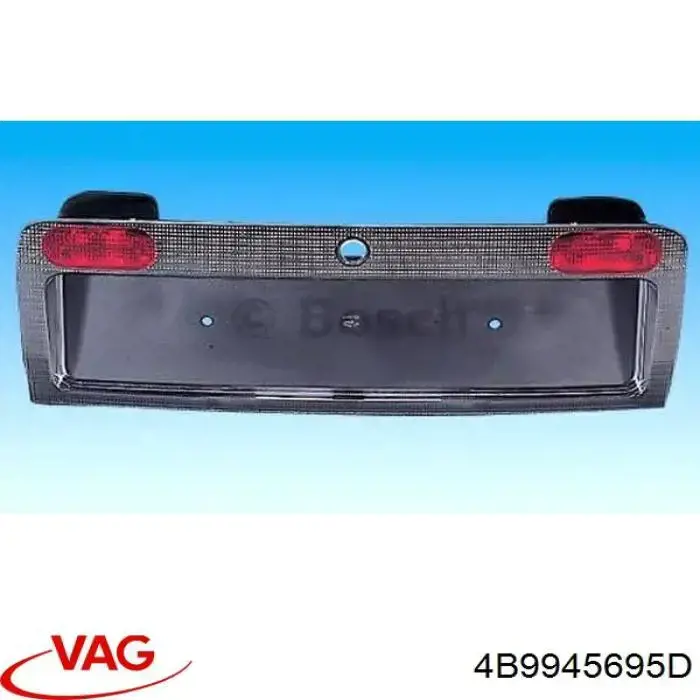 Lanterna da luz de fundo de matrícula traseira VAG 4B9945695D preço, a partir de 440,64 USD