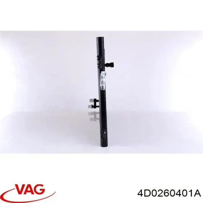 Radiador de aparelho de ar condicionado 4D0260401A VAG