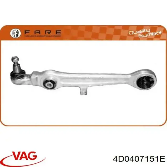 Braço oscilante inferior esquerdo/direito de suspensão dianteira VAG 4D0407151E preço, a partir de 43,03 USD