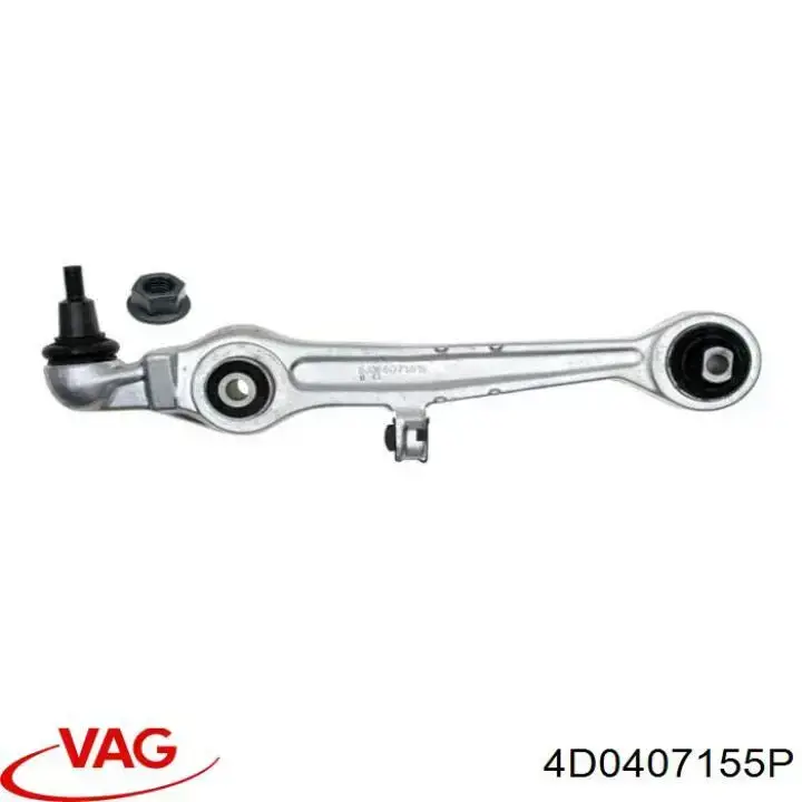 4D0407155P VAG Braço oscilante inferior esquerdo/direito de suspensão dianteira